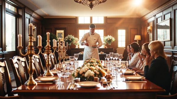 Les avantages d'engager un chef à domicile pour vos réceptions