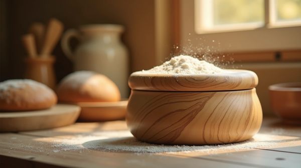 Offrez une touche unique à vos créations avec une boite ronde en bois alimentaire