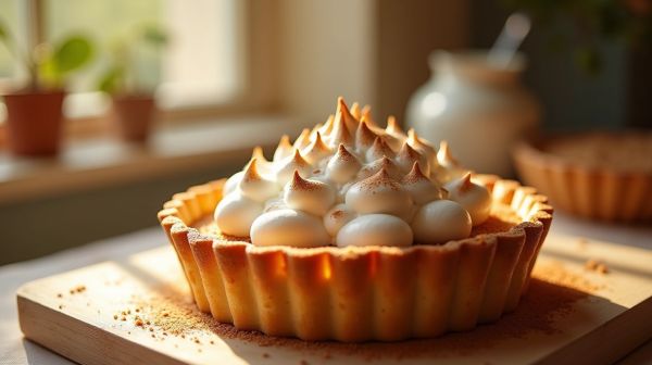 Réalisez une tarte citron meringuée speculoos délicieuse